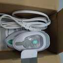 BEAUTURAL Mini Travel Steam Iron for Clothes with Dual Voltage, Temperature Control, Non-Stick Soleplate and Cord Storage, Ideal for Sewing, Quilting and Handcraft (White)