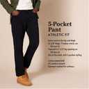 Amazon Essentials Men's 5-Pocket Stretch Twill Pants, 33W x 32L