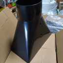 Deluxe Variable Height Dust Extraction Hood with Flexible Rubber Cuff for Interchangable Dust Hood.
