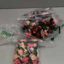 KHOYIME 9 Pack 72 FT Artificial Flower Garland, Fake Pink Roses Vines Silk Flowers Faux Plastic Outdoor Hanging Floral Ivy Garland Decorations for Wedding Arch Bedroom Home Wall Backdrop Room Decor