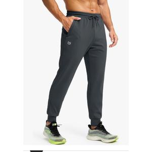 G Gradual Men's Fleece Joggers with Zipper Pockets Winter Warm Pants Water Resistant Athletic Workout Gym Sweatpants for Men 3XL