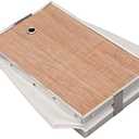 Atyhao Bee Smoker Bellow,PVC Leather Plywood Box Beekeeping Equipment Replacement with Clip for Beehive