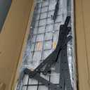 45-Inch x 45-Inch Overhead Garage Storage Rack, 17"-28" Height Adjustable Garage Ceiling Storage Racks, Heavy Duty Storage Organizer System, 250LBS Weight Capacity, Black