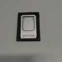 Phone Ring Holder Finger Kickstand 360Rotation Cellphone Back Grip Foldable Cell Phone Stand for Desk Compatible with iPhone iPad Smartphones Tablets (Aluminum Alloy Silver)