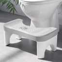 Squatting Toilet Stool for Adults, 7 Inch Poop Stool Squat Adult, Non-Slip Potty Stool for Pooping, Portable Toilet Step Foot Rest for Bathroom