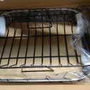 Hybrid Stainless Steel Nonstick Roasting Pan with Rack, 18x15"
