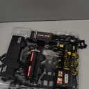 BainGesk Train Set, Christmas Train Set with Steam, Lights and Sounds, Train Sets for Around The Christmas Tree, Electric Train Toys for 3 4 5 6 7 8 Year Old Kids, Gifts for Boys & Girls Christmas