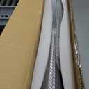 Black Outdoor Handrails - Heavy Duty Double Post Railing Fits 1-2 Steps with Installation Kit - Matt Iron for Concrete Porch
