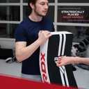 RDX Kick Shield Muay Thai Kickboxing, Heavy Curved Kicking Striking Body Pad, Punching Foot Target MMA Boxing Training, 3 Padded Handles, Martial Arts Karate TKD Taekwondo (One Pad Only)
