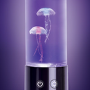Merkury Innovations Jellyfish Night Light Lamp Motion & Multicolor Leds - Easy Mode Switching, USB Powered - 9"