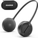 Wireless Bluetooth 6.0 Ski Helmet Speakers - 30H Playtime, Glove-Friendly, HDR Audio, IPX5 Waterproof, Rechargeable Drop-in Headphones with Built-in Mic for Skiing & Snowboarding Audio Ready Helmets (Black)