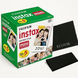 5 X Fujifilm Instax Mini Film Single Pack 10 sheets per Pack