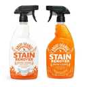 ANGRY ORANGE Pet Stain and Odor Remover for Dog Urine and Stains  Enzyme Cleaner (32oz (2 pack), Citrus + Fresh)