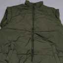 Danedvi Womens Winter Puffer Vest Sleeveless Quilted Gilet Coat Jacket with Pockets (Small, Army Green)