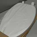 Bemis 170 Durable Plastic Toilet Seat, Elongated, White
