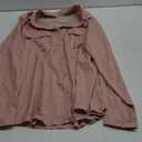 Women's UPF 50 Long Sleeve Sun Protection Shirts Safari Fishing Hiking (Large, Pink)