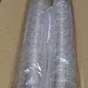 Zezzxu 2 oz Mini Dessert Cups with Spoons, 100 Pack Disposable Appetizer Cup Mousse Cups Small Plastic Wine Glasses for Serving Individual Pudding Shots, Cocktail, Trifle