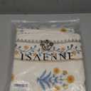 ISAENNE Designer French Light Beige Long Tablecloth Rectangle,Linen Florals and Birds Pattern Table Cloth,Anti-Wrinkle Decorative Tablecloths for Dining Thanksgiving Kitchen,63"*94"-Cornucopia