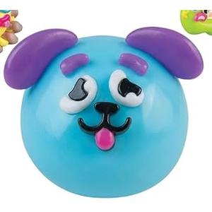 Smushers Squishy - Curiosities Smushers Dog Face Swap Squishy Soft Moldable Cute Slow Rise Relaxing Sensory Fidget Fun Desk Accessory for Adults