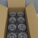 Crystal Whiskey Glasses Set of 8(Buy 6, get 2 Free), 11 OZ Old Fashioned Whiskey Glasses, Bourbon Cocktail Rocks Glasses, Clear Bar Glasses for Drinking Scotch Gift for Men