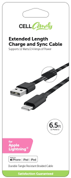 6.5f  Extended Length Charge and sync cable