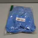 Gooby Fleece Vest Hoodie Dog Sweater - Blue, Large - Warm Pullover Dog Hoodie with O-Ring Leash for Small to Medium Dogs L