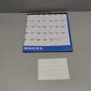 32" x 48" 2026 Wall Calendar Folded Wet & Dry Erase 12 Month Annual Yearly Wall Planner Vertical-Horizontal, Reversible