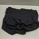 Migbean Womens Seamless Boy Shorts Underwear Soft Stretch Boxer Shorts Briefs No Show Panties 2 Packs Black Grey (Large)