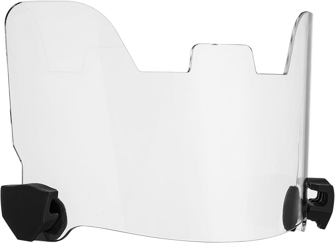 Xuhal 2 Pcs Football Visor for Youth Adult Football Helmet Visor Lacrosse Helmet Eye Shield Eye Protection for Sport (Clear)