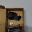 Universal 7/8" Motorcycle Handlebar Risers, 30mm Height Handle Bar Mount Clamp Adapter Compatible with Honda, Yamaha, Kawasaki, Suzuki, Dirt Bike, ATV, Scooter (Black, Pair)