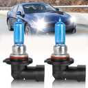 Fit for 2016-2020 Kia Optima High Performance Halogen Headlight Bulbs,9005 High/Low Beam combo,100W,IP68, plug and play,5000K White Light, 2 Pack