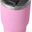 YETI Rambler 30 oz Tumbler, Stainless Steel, Vacuum Insulated with MagSlider Lid, Power Pink