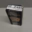 Cribbage Board Game Set - Wooden Foldable 3-Track Board with Magnetic Closure, 9 Metal Pegs, Playing Cards, Portable Family Travel Game for Gatherings and Gifts