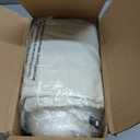 Mrsenloi Outdoor Bench Cushion 48x18x3 Inch with Ties, Thick Waterproof Porch Swing Cushions for Patio Furniture Chair Pad, Seat Sofa Garden Replacement Cushion Sponge Filling (Beige)