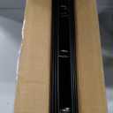 INFUN 1 Inch Telescoping 3 Ring Binder- 4 PCS-Black, Portable Plastic Binder with Telescoping Spine, 3 Ring Binders with Foldable Front Cover Holds 8.5" x 11" Paper for School,Office and Homes