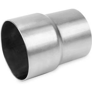 BLACKHORSE-RACING 2.5" OD to 2.75" ID Universal Exhaust Pipe to Component Pipe Adapter Reducer Kits Reliable Stainless Steel (2.75" ID - 2.5" OD)