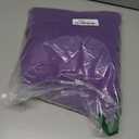LAMISSCHE Oversized Barrel Lounge Pants Women Wide Leg Sweatpants with Pockets Baggy Cropped Pants (Purple, XL)