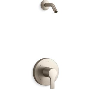 Kohler K-TLS35321-4 Elate Shower Only Trim Package - Less Shower Head - Vibrant Brushed Nickel