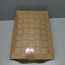 Bedsure Fluffy Duvet Cover Set - Ultra Soft Plush Shaggy Comforter Cover Queen Size, Warm Flannel Fleece Bed Sets for Winter, 3 Pieces (Striped Pattern, Linen) (Queen (90" x 90"))