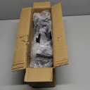 UUP 32 Inches Garage Storage, Garage Organization, Wall Mount Garden Tool Organizer, Max 300lbs Adjustable Metal Hooks, Yard Shed Hanging Rack, Heavy Duty Shelving for Rake Broom Mop Snowboard (32" Alloy Steel with 2 Panels & 4 Hooks)