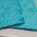 decorUhome Cozy Textured Throw Pillow Covers 20x20 Inch Set of 2, Soft Plush Faux Wool Turquoise Accent Couch Pillow Covers for Modern Farmhouse Sofa Bed Living Room, Turquoise 