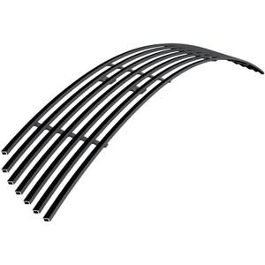 APS Compatible with Nissan Murano 2003-2008 Lower Bumper Stainless Steel Black 8x6 Horizontal Billet Front Grill Grille Insert N66486J