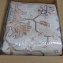 AMADA HOMEFURNISHING 9x12 Area Rugs, Low-Profile Large Washable Area Rug with Non-Slip Backing & Durable Edge Binding, Vintage Rugs for Living Room, Bedroom & Dinning Room (Beige)