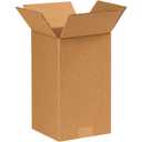 BOX USA 7x7x12 Tall Corrugated Boxes, Tall, 7L x 7W x 12H, Pack of 25 | Shipping, Packaging, Moving, Storage Box for Home or Business, Strong Wholesale Bulk Boxes
