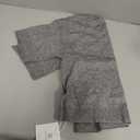 Cicy Bell Womens Half Sleeve Cardigan Sweaters Cropped Button Down Tops Oversized Lightweight Ribbed Knit Summer Outfits (Large, Dark Grey)