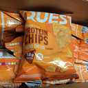 Quest Nutrition Nacho Cheese Tortilla Style Protein Chips, 18g Protein, 4g Net Carb, Low Carb, Gluten Free, 1.1 oz (Pack of 12) (EXP 11/02/26)