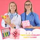 Tinlade 200 Pcs Syringe Gel Pens Bulk Nurses 4 Colors Nursing Fun Novelty Gifts Ball Point Pill Pens Retractable Black Ink for Office School Supplies Doctor Play Prize Student Party Favor