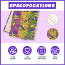 XCHI Colorful Masks Doughnuts Iris Fleur De Lis Mardi Gras Table Runner Carnival Table Decoration for Masquerade Party Home Kitchen Dining Holiday Decor 13x120 Inch