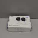 2K Cameras for Home Security-Outdoor/Indoor Camera for Dog/Cat/Pet/Nanny/Baby, Color Night Vision, White Light, Siren, 24/7 SD Recordings, Works with Alexa/Google Home, C1 (C1-White-2pack-2.4G)