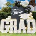 Graduation Decorations 2025, 2.3FT GRAD Marquee Letters for Graduation Party Decorations, GRAD Light Up Letters Kindergarten Graduation for Preschool High School College, GRAD